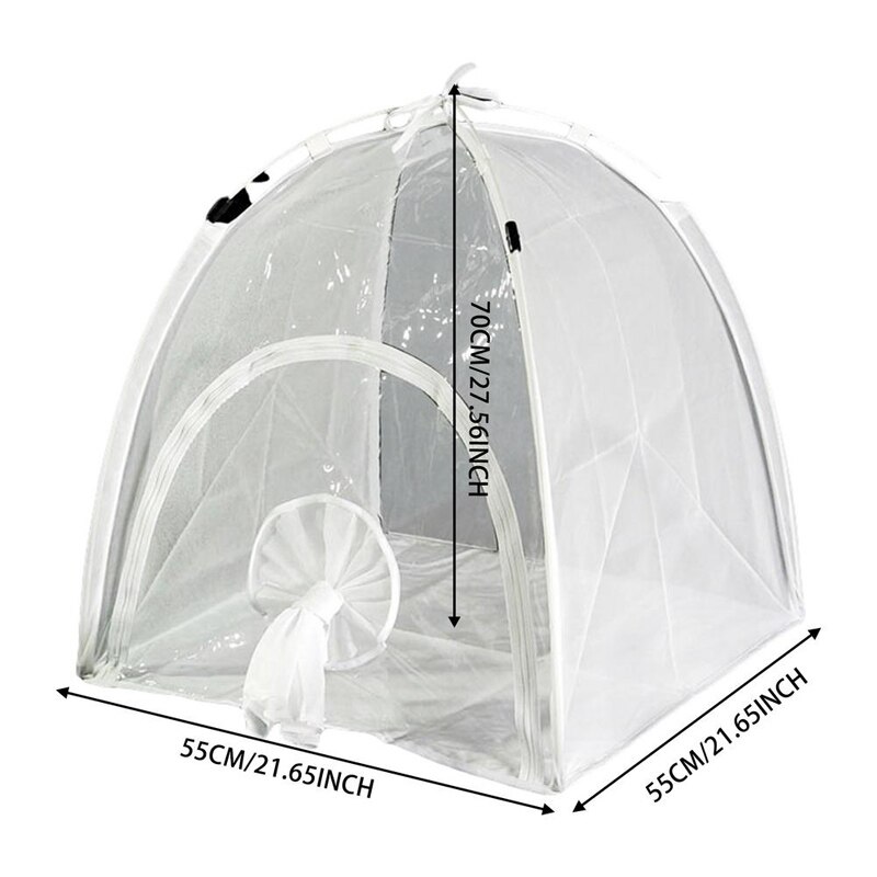 Plant Isolatie Schuur Multifunctionele Pvc Tuin Kas Cover Vouwen Transparante Tent Kas Warme Kamer Tuin