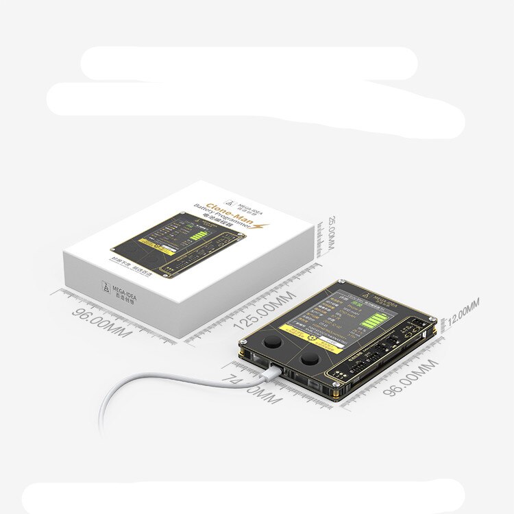 Latest Battery Tester For iPhone XR XS XS MAX X 8 8P 7 7P 6S 6 5 Battery Checker a Key Clear Cycle