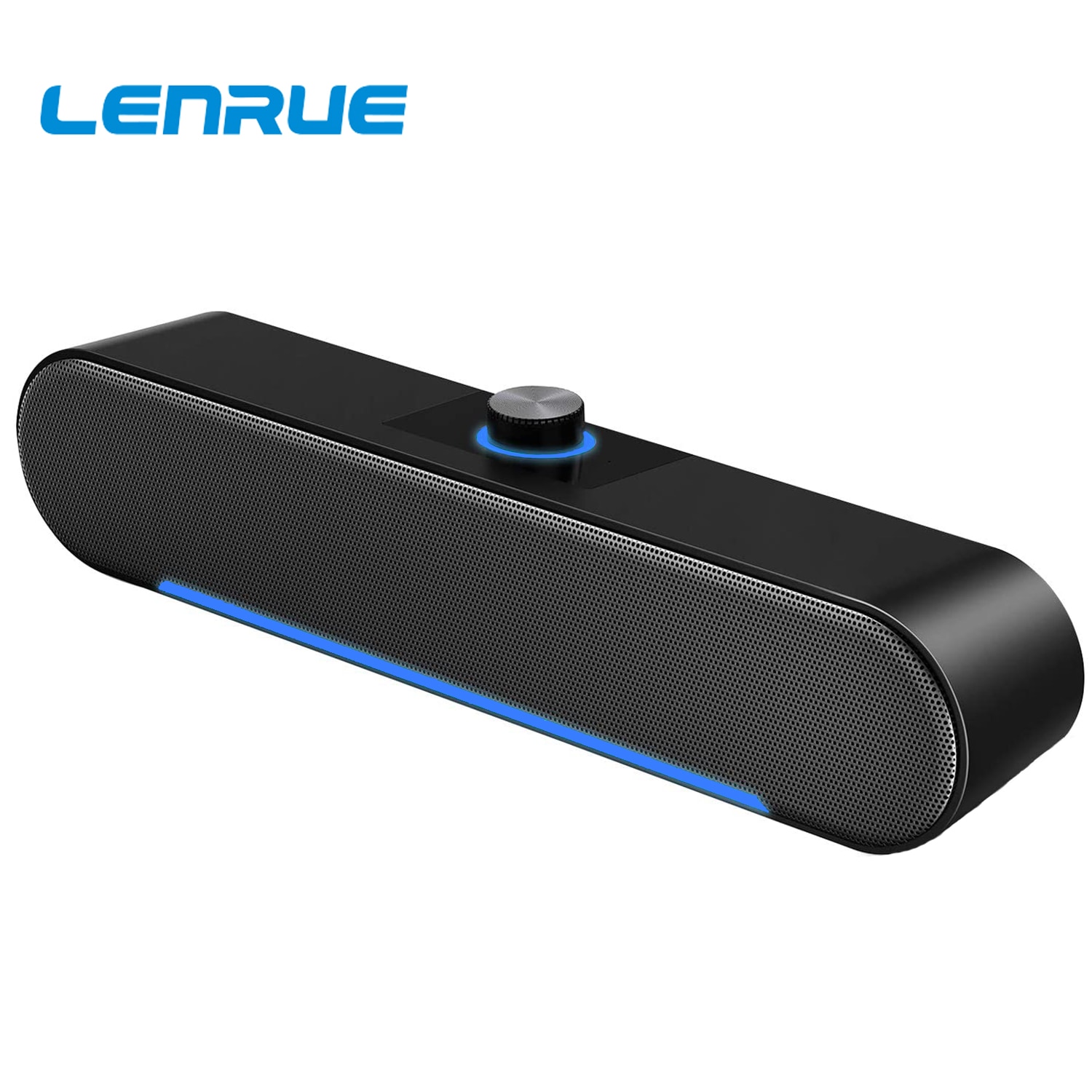 LENRUE A39 Bluetooth Computer Speaker Wired USB Sound Bar, Surround Sound Box for Home Theater PC Laptop Tablets Desktop Macbook