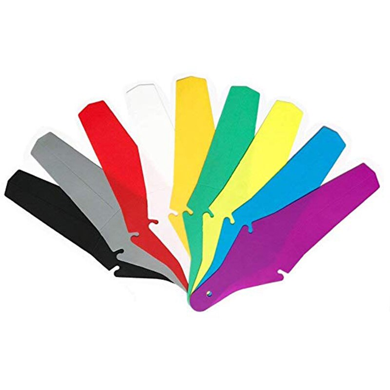 Guardabarros de bicicleta de colores, guardabarros ligero, alas de guardabarros extraíbles, protectores traseros, piezas de bicicleta de montaña