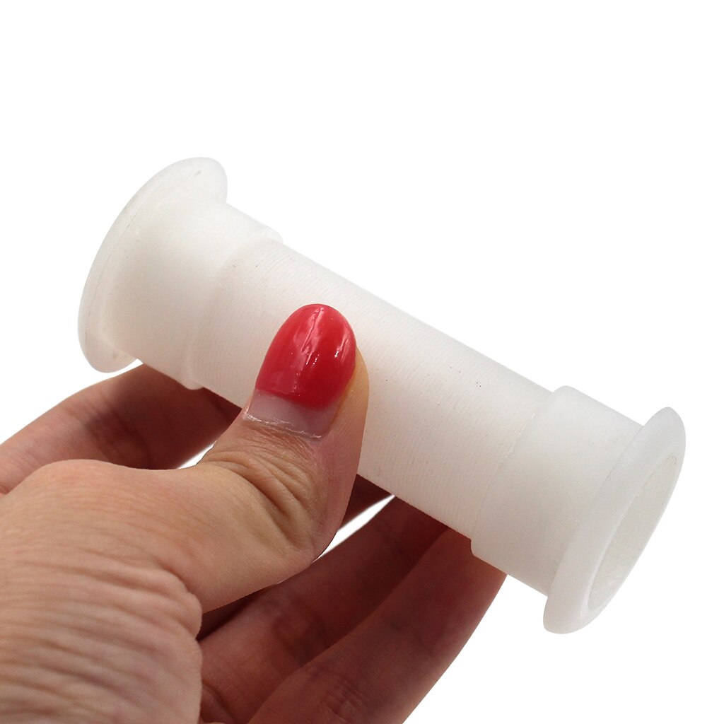 3/4 Inch Plastic Marine Boat Drain Tube Thru-Hull Concave Head Thru Hull Fittings for Transom Motorwell