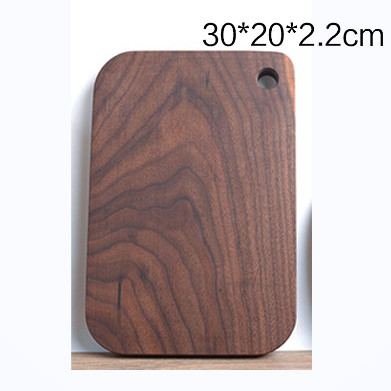 Black Walnut Cutting Board Breadboard Solid Wood Rootstock Board Appliances Beeswax Whole Wood Board Kitchen Chopping Block: square1