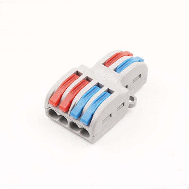 5pcs/Lot SPL-42/62 Mini Fast Wire Connector Universal Wiring Cable Connector Wire Connector Push-in Conductor DIY tool: 5pcs-A