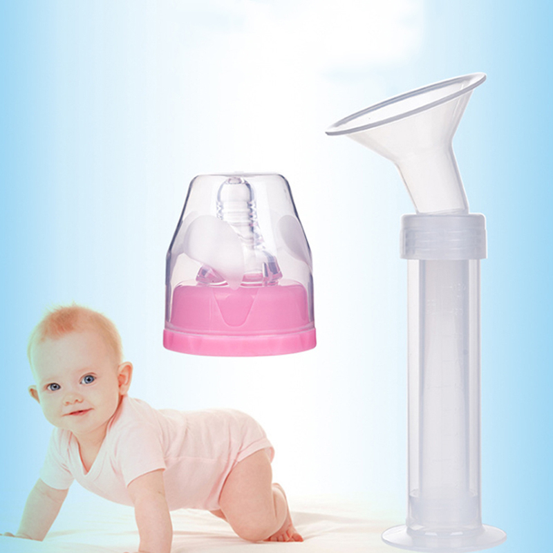 Baby Feeding Manual Breast Pump Partner Breast Collector Automatic Correction Breast Milk Safe PP Pumps