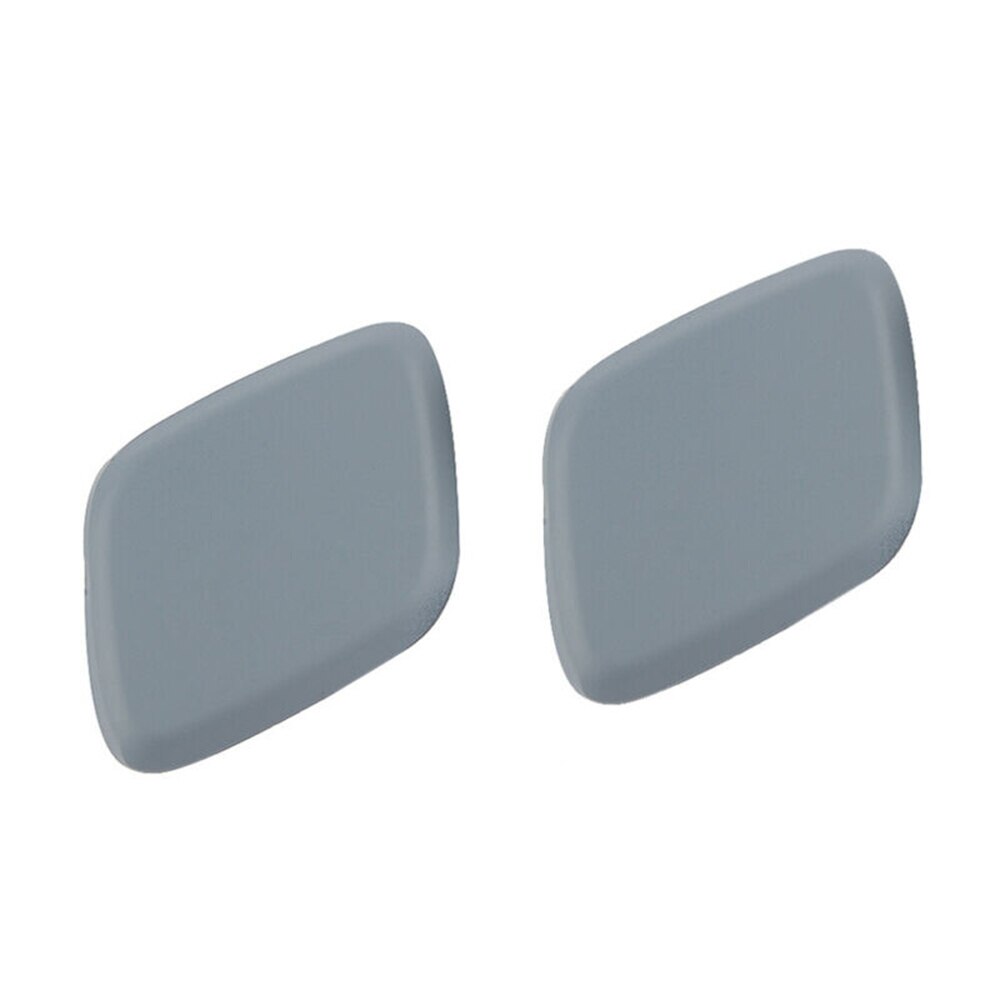 2 uds. Tapa de cubierta de chorro de arandela de faro delantero gris de coche para Focus , linterna frontal de plástico, arandela protectora de chorro