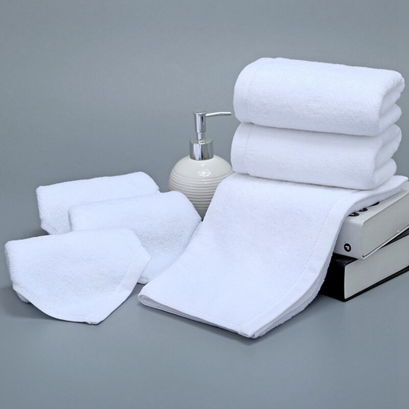 Katoenen Witte Kleine Handdoek Ultra-Fijne Hoge Absorptie Super Zachte Handdoek Handdoek Desinfectie Gezicht Handdoek Hotel Vierkante handdoek