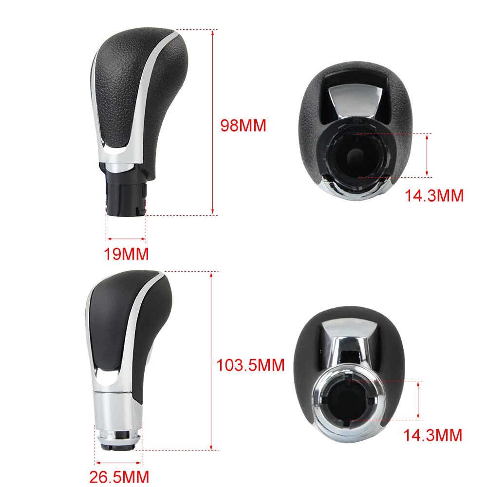 WLR da corsa - 1 x leva del Cambio Automatico Pomello del cambio Universale per Opel/Vauxhall/insegne auto Pomello Del Cambio WLR-GSK97
