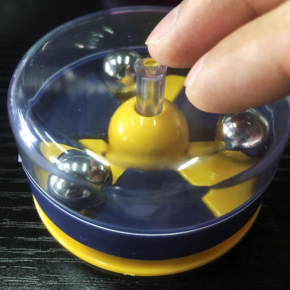 Decom press ion Ball Plate premere e girare per girare perline Decom Press ion giocattoli creativi giocattoli palla punta delle dita K6C0