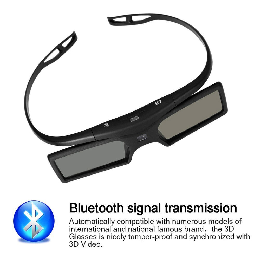 Bluetooth 3D Shutter Aktive TV Gläser für Samsung Panasonic Sony 3D TV Universal TV 3D Gläser