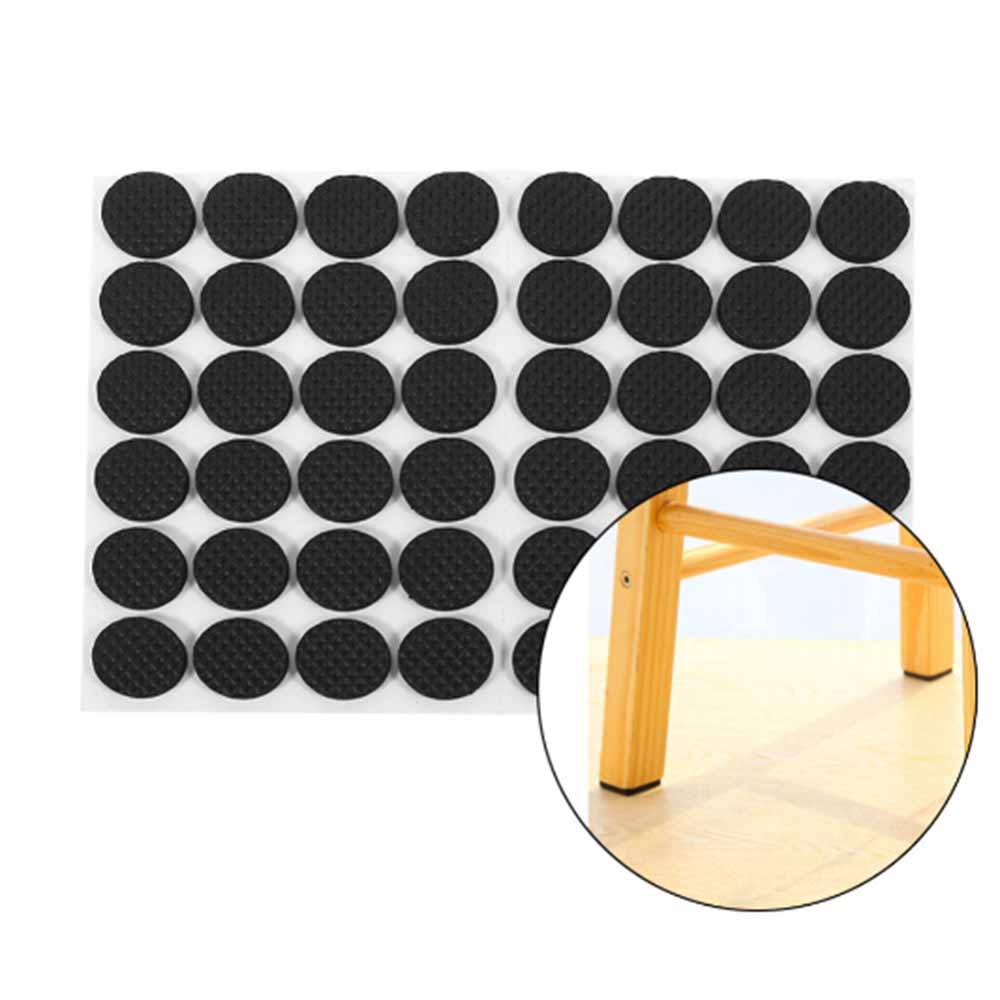 48Pcs antislip Zelfklevende Meubilair Rubber Voeten Pads Tafel Stoel Floor Protectors Mat Ronde Sticky Pad Voor sofa Stoel Been