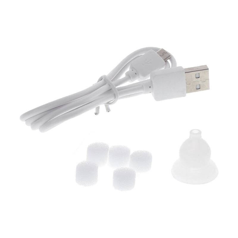 Limpiador Nasal de la nariz del bebé Mucus Snot Herramientas de limpieza eléctrico USB recargable suave de silicona cabeza aspiradora limpiador Nasal