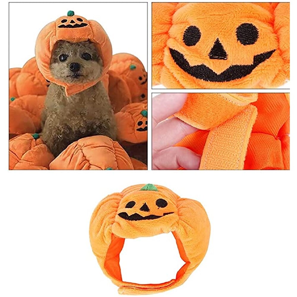 Halloween Grappige Pompoen Huisdier Hoed Kostuum Persoonlijkheid Leuke Dier Decoratie Hoed Hond Kat Ornament