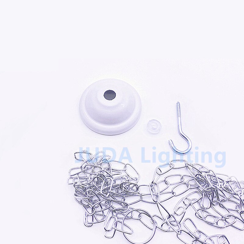T5 Fluorescent lamp holder hanging chain accessories T8 fluorescent lamp bracket chain Factory warehouse lighting fittings: chain 1.6 meter