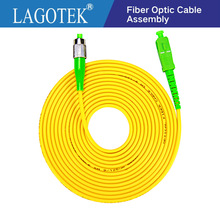 10 stks/zak SC APC-FC APC 3 M Simplex mode glasvezel patch cord Kabel 2.0mm of 3.0mm FTTH glasvezel jumper kabel