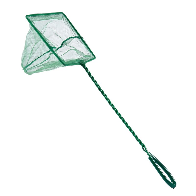 Nylon acuario peces Camarón red mezy, 6 pulgadas, Verde