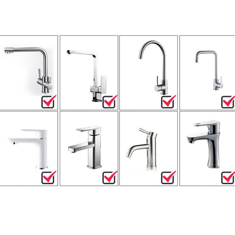 360° Swivel Faucet Water Tap Bubbler Diffuser Filter Kitchen Sink Adapter Tap Filter Kitchen Sink Adapter