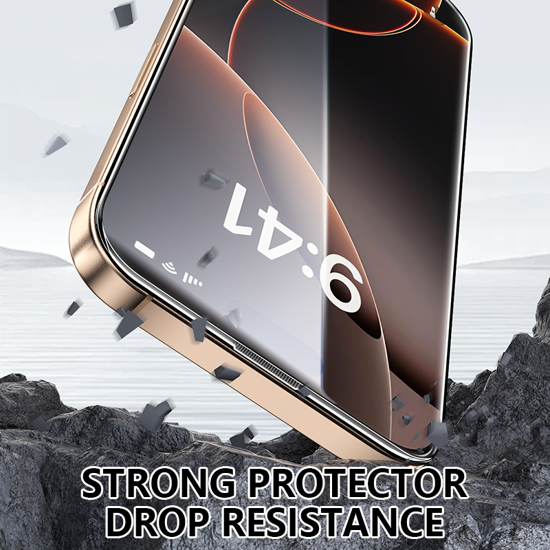 5pcs Screen Protector for iPhone 17PRO MAX 17air 17PRO 17 16 15 14 13 Full coverage Easy installation Tempered Glass