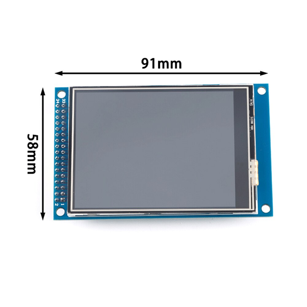 3,2 inch TFT lcd bildschirm display modul 240*320 resistiven touch RGB bildschirm