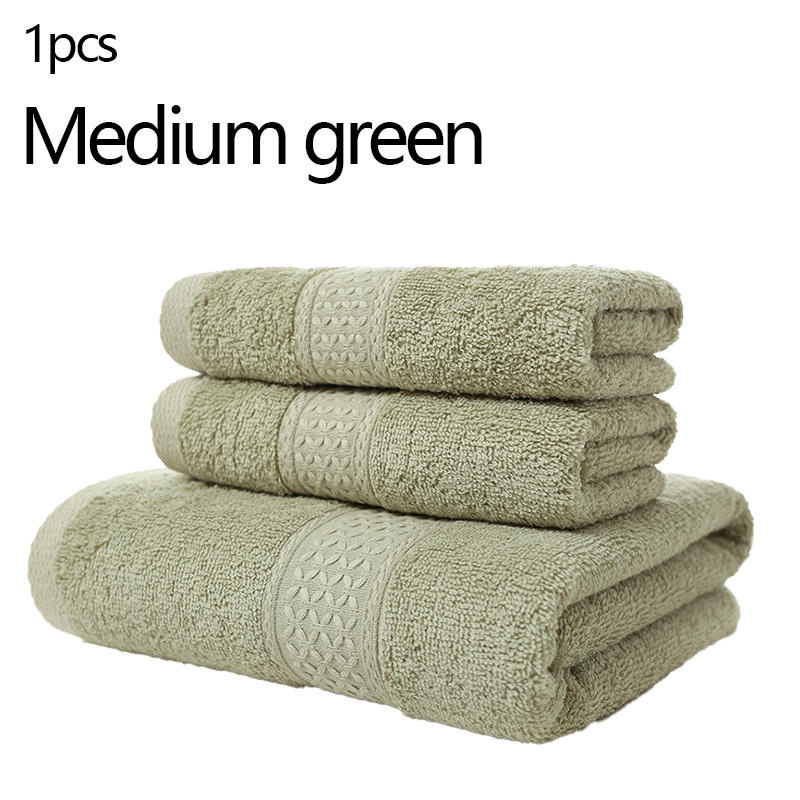 100% Cotton Pure Thick Adult Towels Soft Absorbent Towels for Absorbent Bath Face Microfiber Shower Bathroom Family Hotel: 30X90CM / Dark Grey