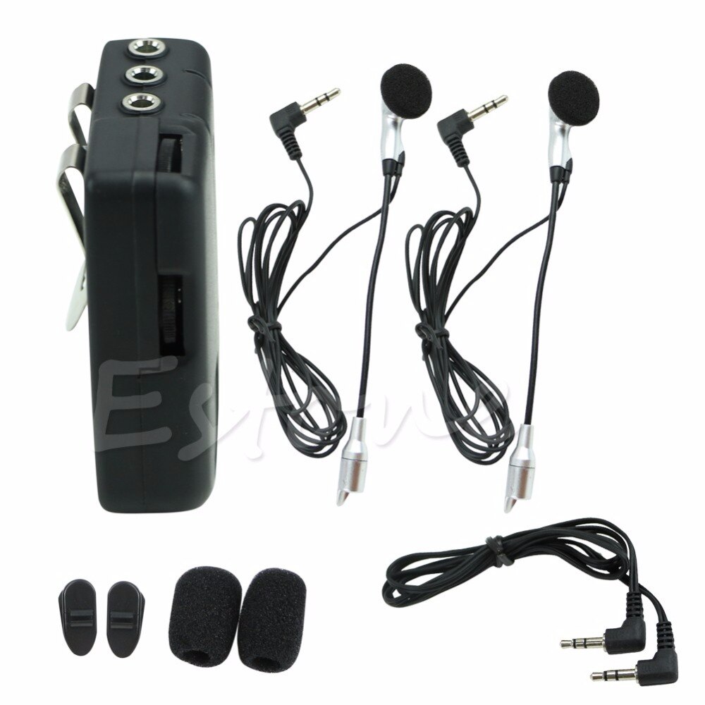 for Motorbike Motorcycle Helmet 2-way Intercom Headset Communication System C45