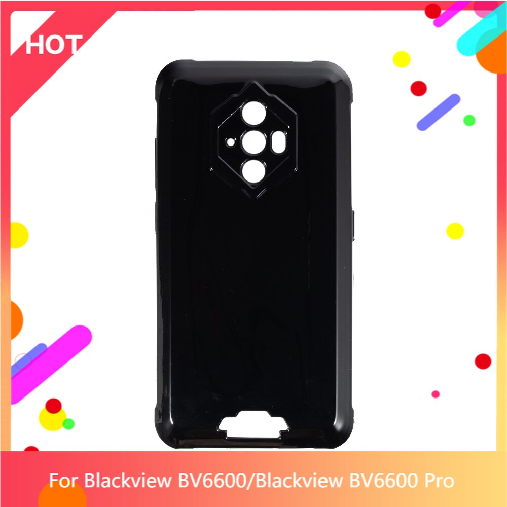 Coque arrière en Silicone TPU souple mat pour Blackview BV6600 Pro, antichoc mince