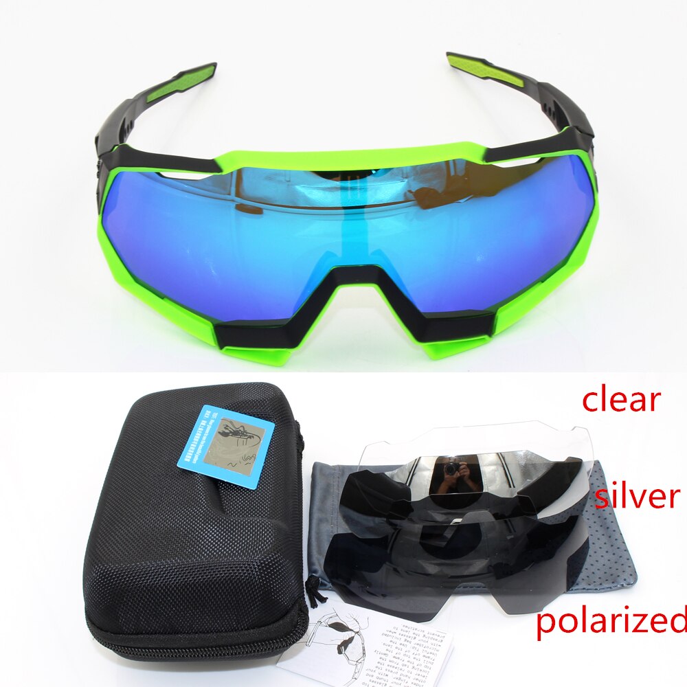 S2 Gepolariseerde Fietsen Zonnebril Mountainbike Bril Sportbrillen Mtb Fiets Bril Mannen Gafas Ciclismo Peter Uv400 Snelheid: 7