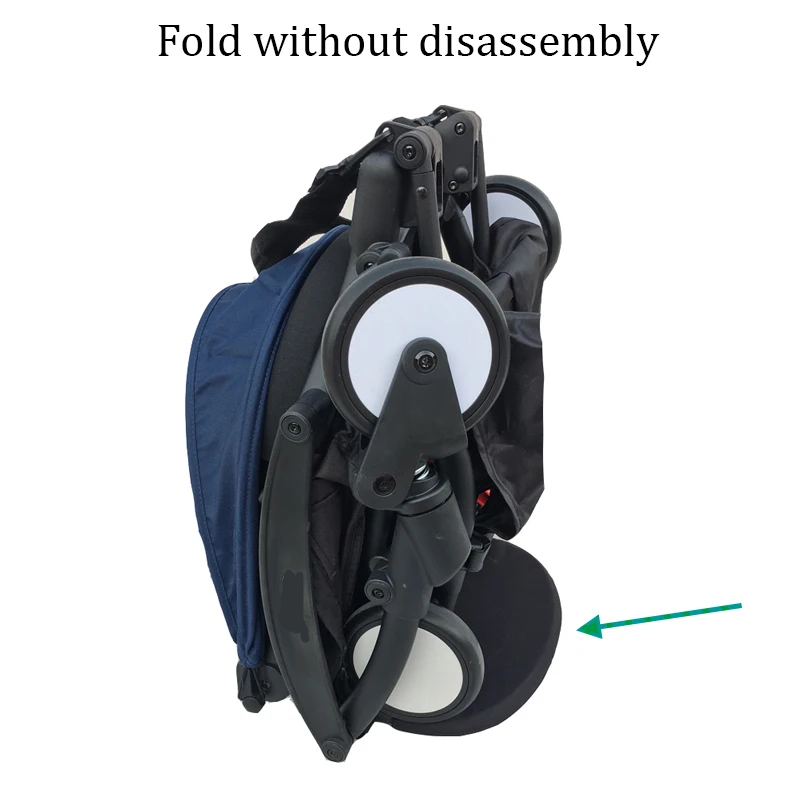 1:1 kinderwagenaccessoires beensteun, verlengde voetsteun compatibel met Babyzen YOYO en Babyzen YOYO2