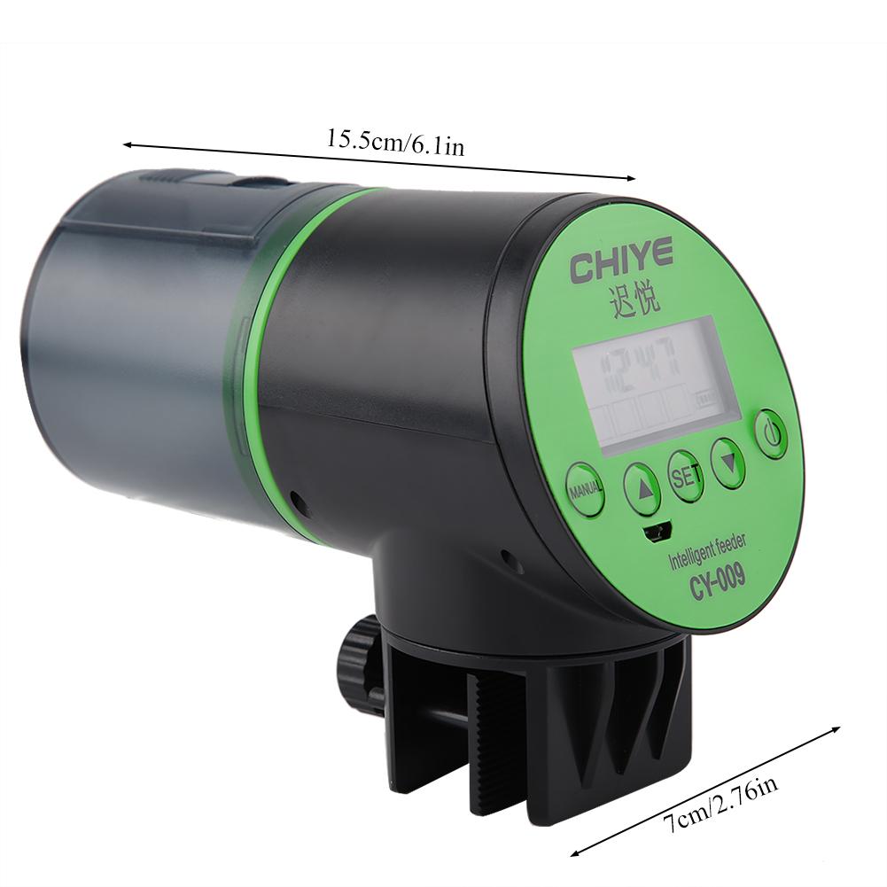 Digital Automatic Fish Feeder Fish Feeding Dispenser Fish Food Electrical Timer Home Aquarium Accessories: Default Title