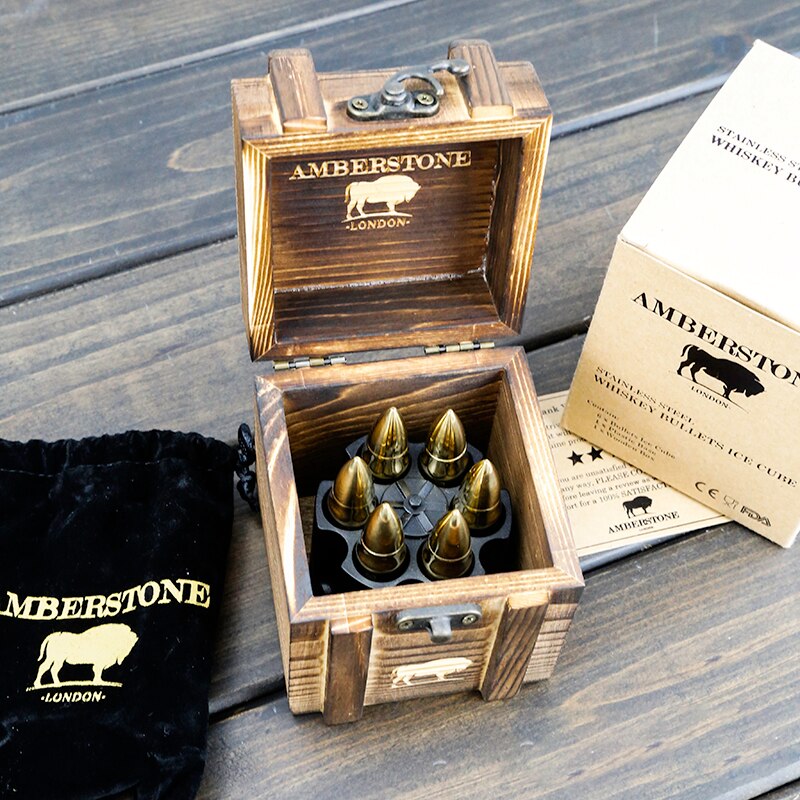 High-Qualiy stainless Steel Ice Cube Freezer Metal Ice Grain Ice Artifact Whiskey Wild Vodka Edward Frozen Stone Box