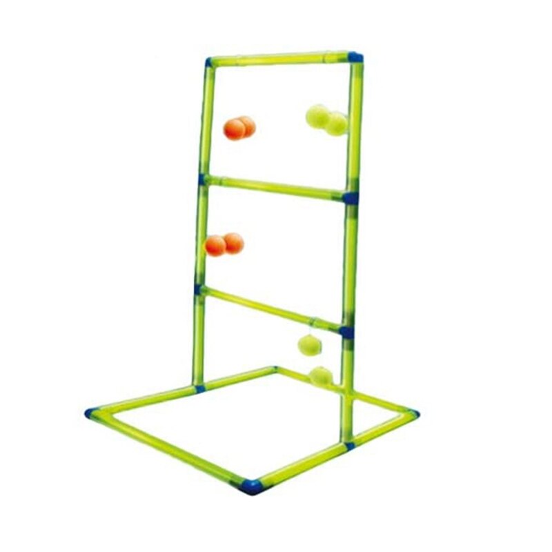 BASSALO Cupball – Juego De Lanzamiento Y Atrapada Con 2 Copas De 25 Cm Y Pelota – Starter Kit Para 2 Jugadores – Ideal Para Playa, Jardín Y Piscina – Fabricado En Alemania