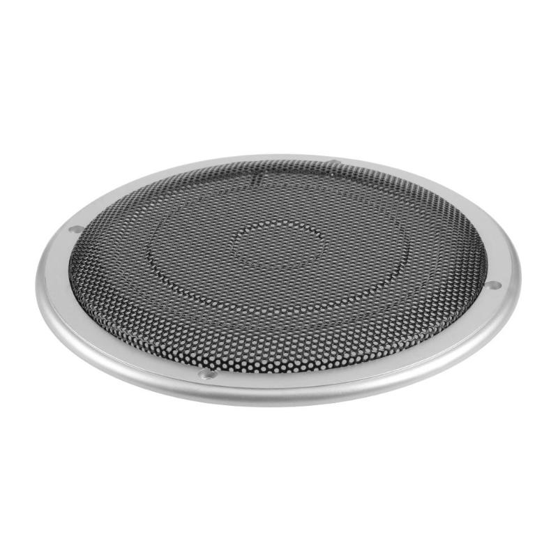 VODOOL 8 "Auto Stereo Audio Lautsprecher Metall Mesh Abdeckung Auto Subwoofer Horn Schutz Grills Abdeckung Innen Auto Styling Zubehör