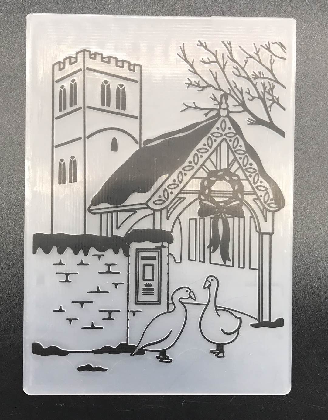 Glim/Duck/Christmas Embossing Folders For Scrapbooking Paper Craft Template Molds Photo Album Carft Supplies Card Making: fangzi