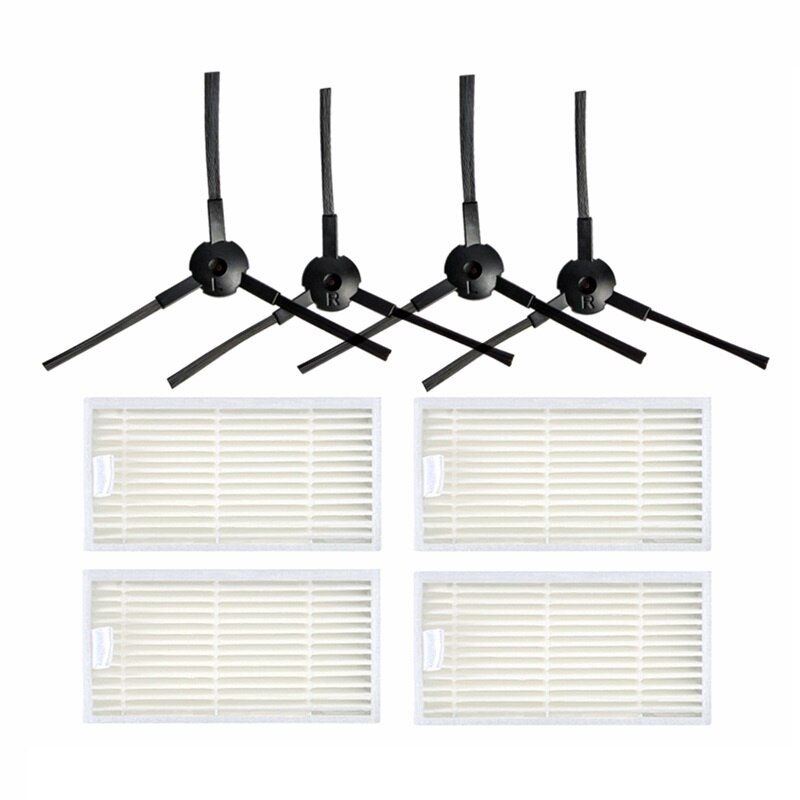 6x Filtri Spazzole Laterali Per Aspirapolvere Robot Resistente - Foto 11