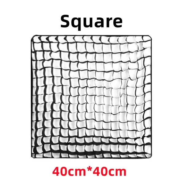 Honeycomb Grid For Octagon Square Rectangle Hexadecagon Deep Softbox 30* 40 50*70 55 60 65 80 22*90 95 80*120 140 35*160cm: Beige