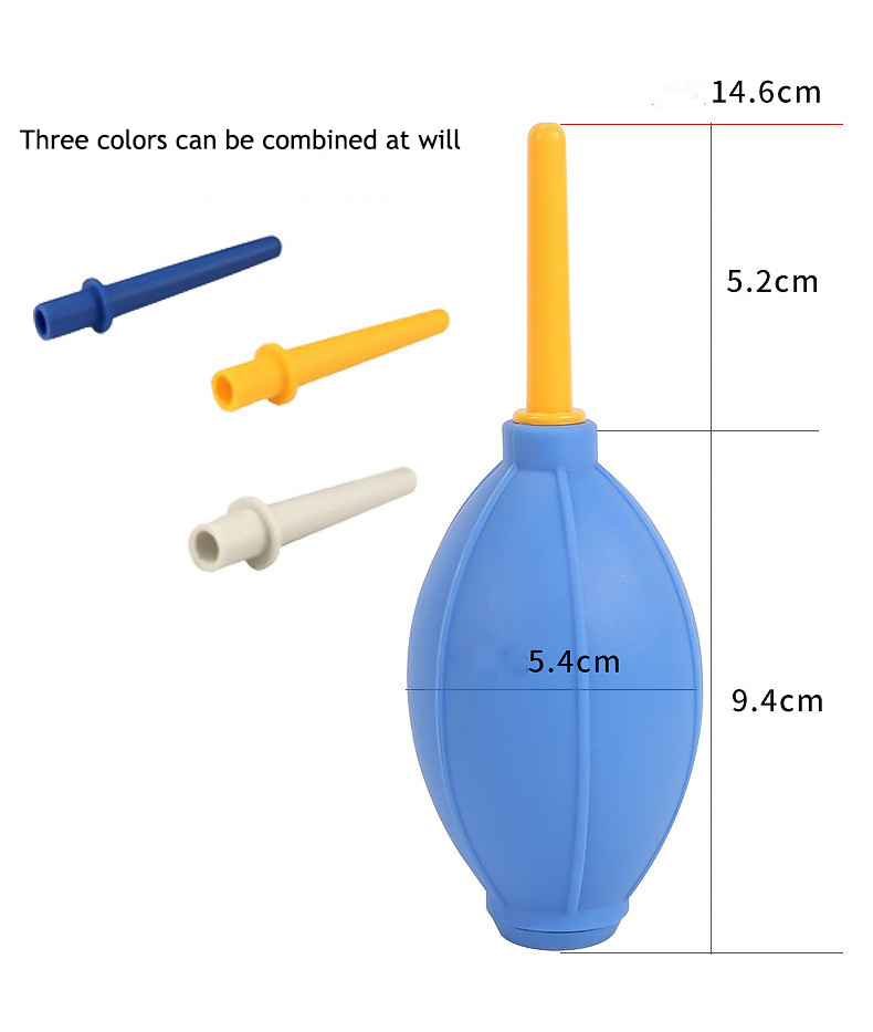 Digital camera cleaning air blowing ball odorless balloon air blowing soft silicone Cleaner blowing balloon Cleaning Tool