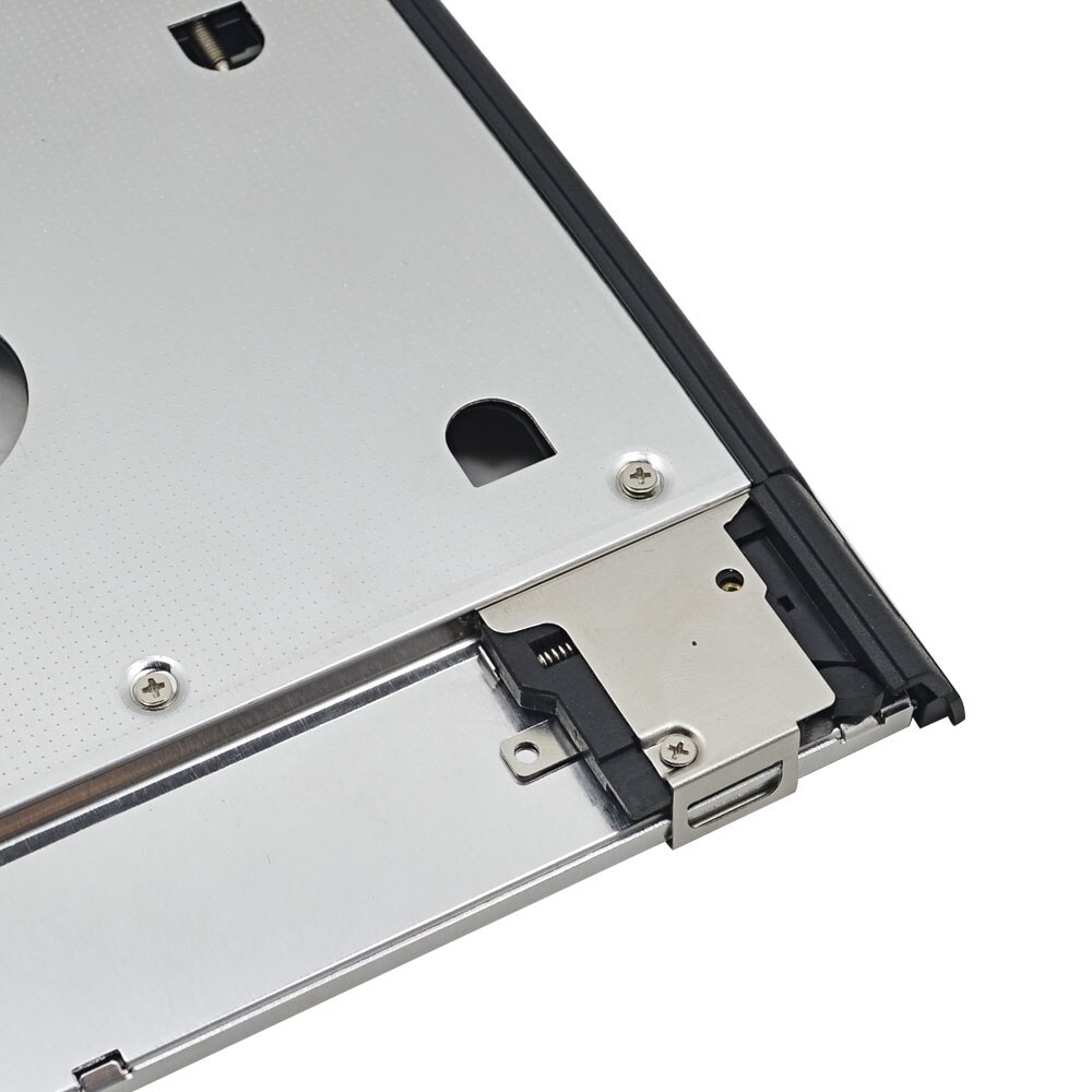 2nd HDD Caddy 9.5mm SATA 3.0 2.5" SSD HDD Hard Drive Enclosure Box Case For DELL E6540 E6440 optibay
