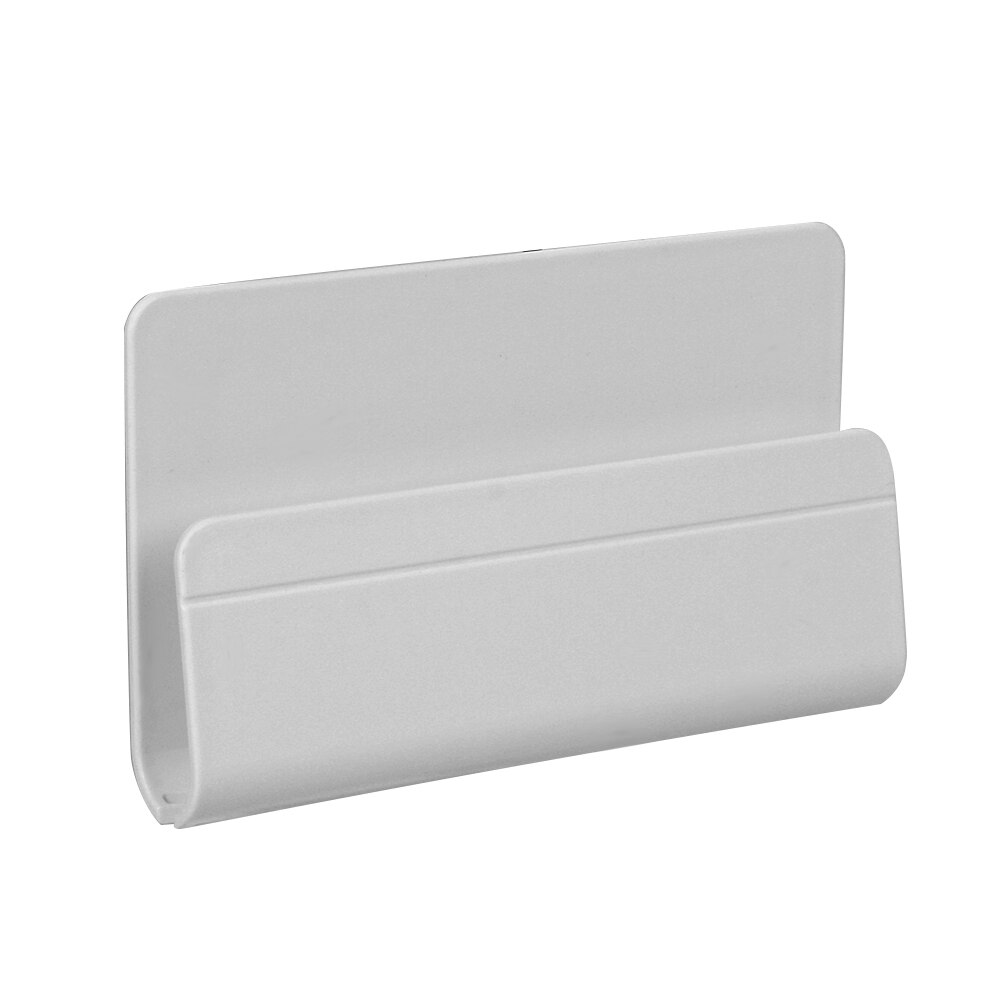 1PC Paste Style Mobile Phone Charging Holder Bracket For IPhone Keyring Wall Mount Stand Universal Practical Wall Storage Shelf: type 3 white