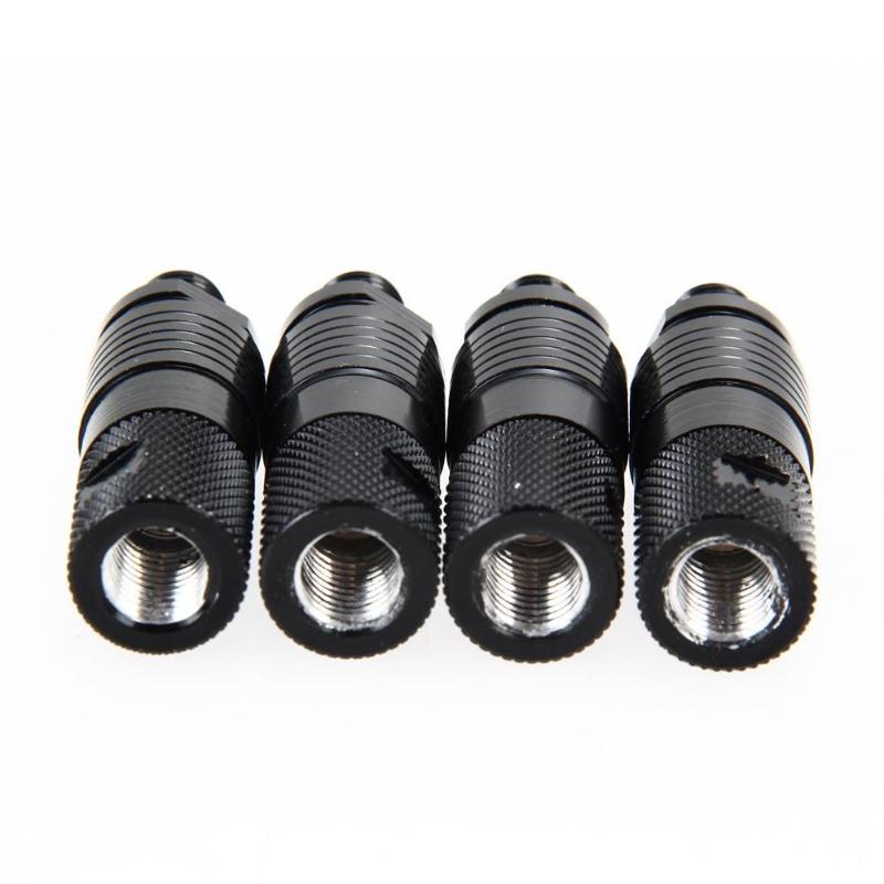 4Pcs/Set Carp Fishing Connector Pod Quick Release Connector Easy To Install To Bank Aluminum alloy Rod Stick Bite Alarms