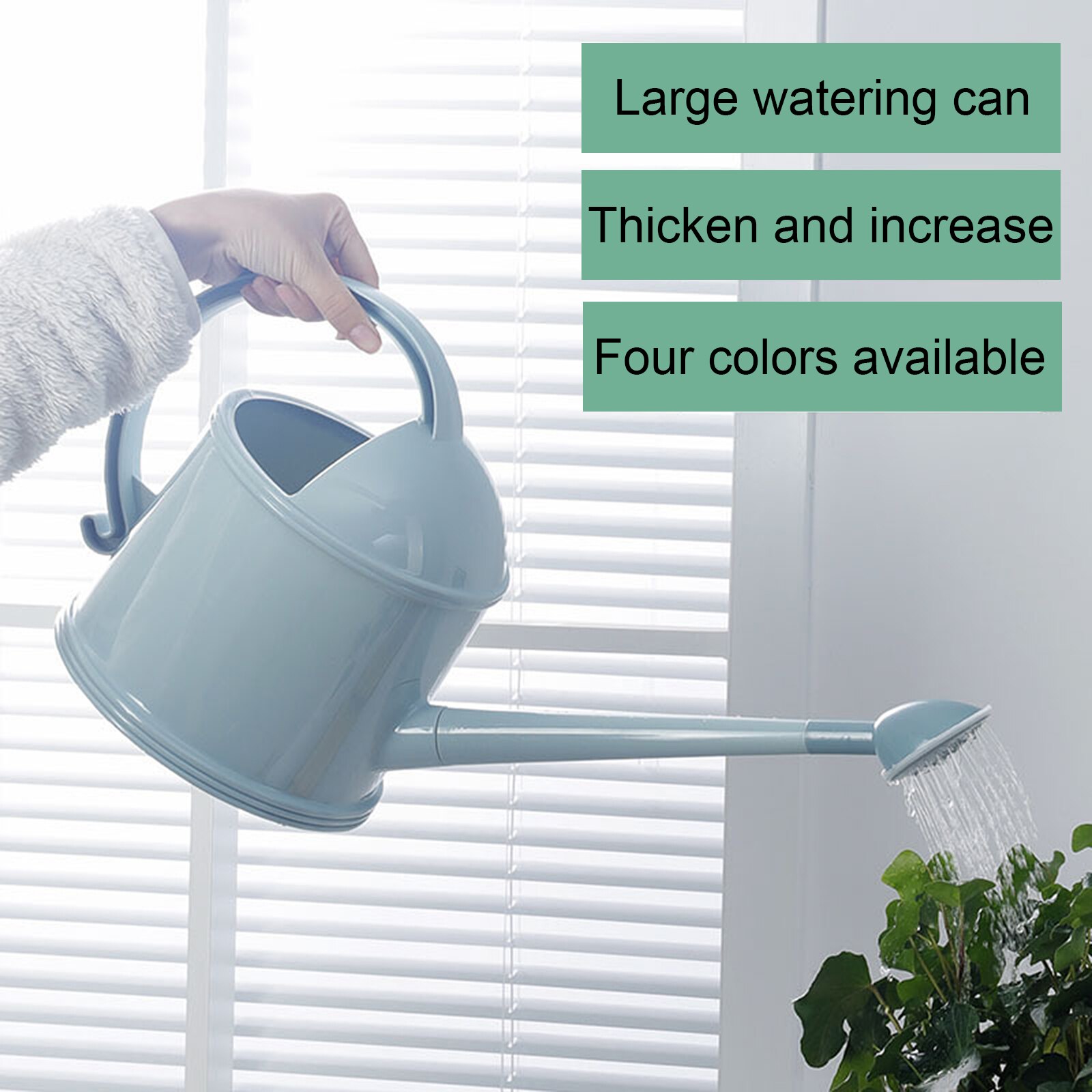 1pc Watering Tin Simple Watering Pot Durable Iron Sprinkling Kettle Portable Can for Garden Home Plants Flower