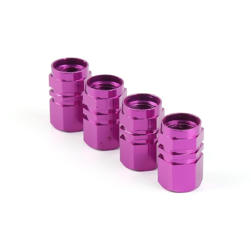 4 tapones para vástago de válvula de coche, 4 Uds., tapones de válvula a prueba de robo de aluminio con perno, válvulas para neumáticos de rueda de coche, tapones de válvula, accesorios