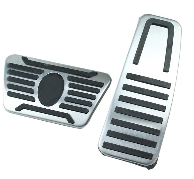 Neue Für Maserati Ghibli Quattroporte Edelstahl Gas Bremse Fußstütze Pedal Pad Pedal einstellen: 2Stck