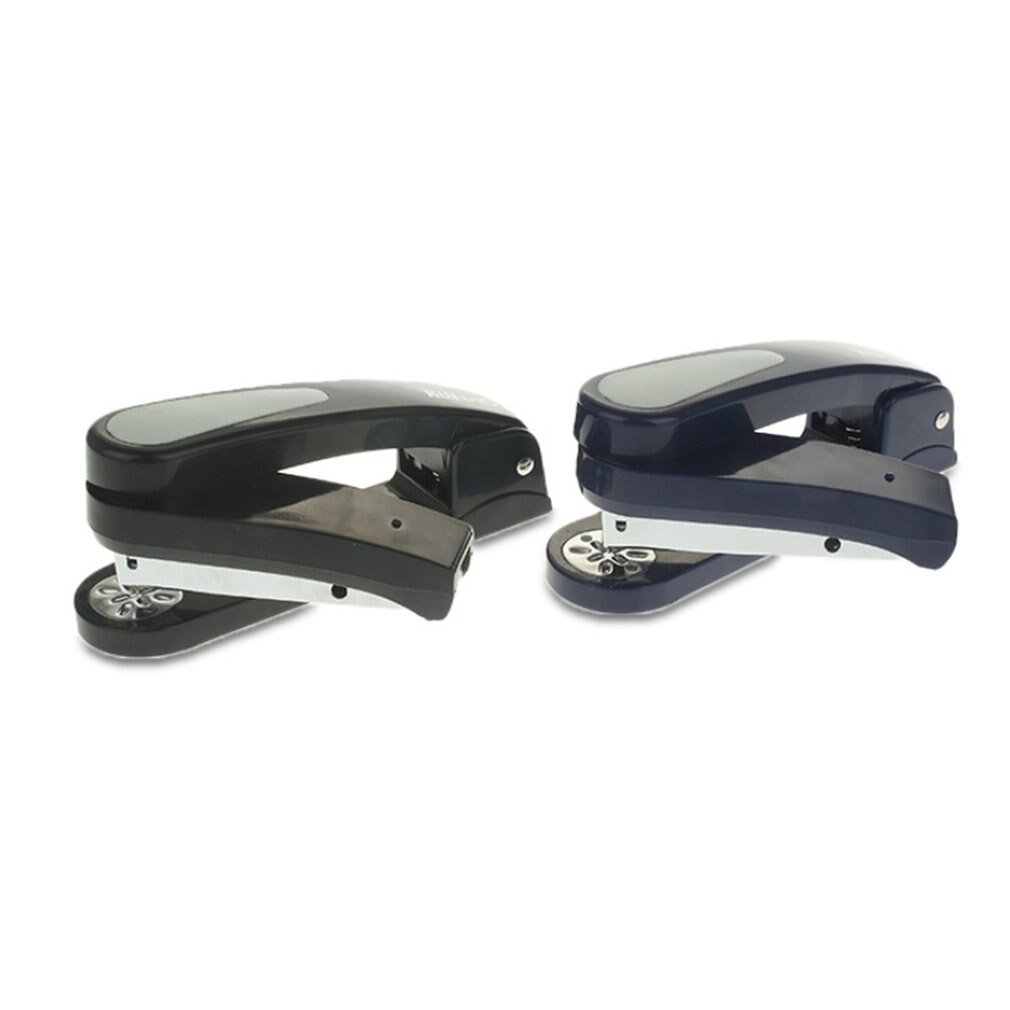 Rotary Medium Stapler Binding 20 Pages Rotated 45 Degrees without Staples for Paper Binding School Office Accessories