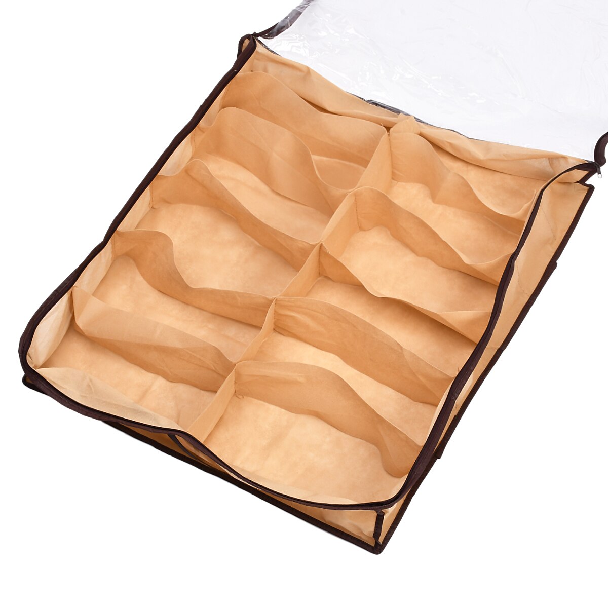 Shoes Organizer Holder Bedroom Under Bed Closet Shoes Storage Box 12 Cells for Shoes Strong Durable High 2022 Home