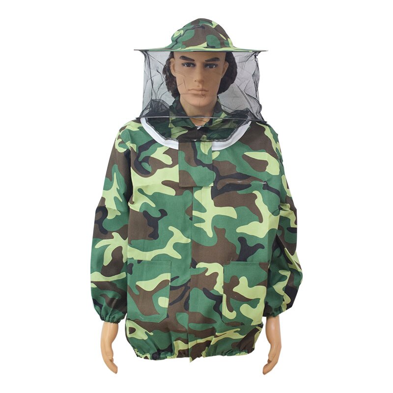 Combinaison de Protection pour apiculteur, veste de Protection unisexe pour défense de l'apiculture, veste de sécurité en tissu pour abeilles