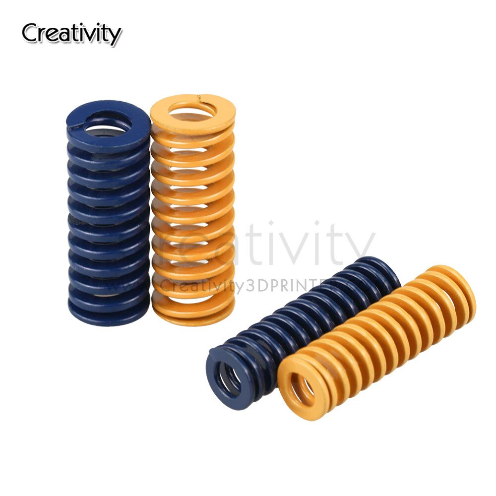 Piezas de impresora 3D Spring, resorte de nivelación de 8x20MM, accesorios Reprap importados para Ender 3 Anet A8, 4/10 piezas
