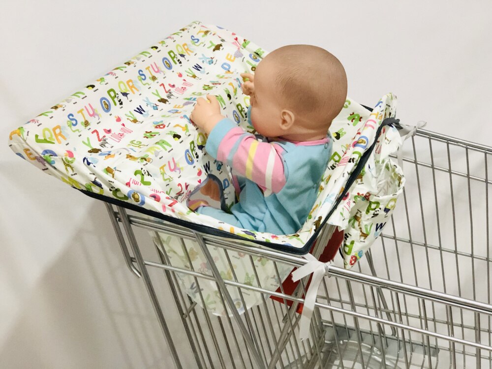 Tykkelse plus spædbarn supermarked indkøbskurv dækning / købmand mat / højstol betræk / børnetrolley mat: Puslespil