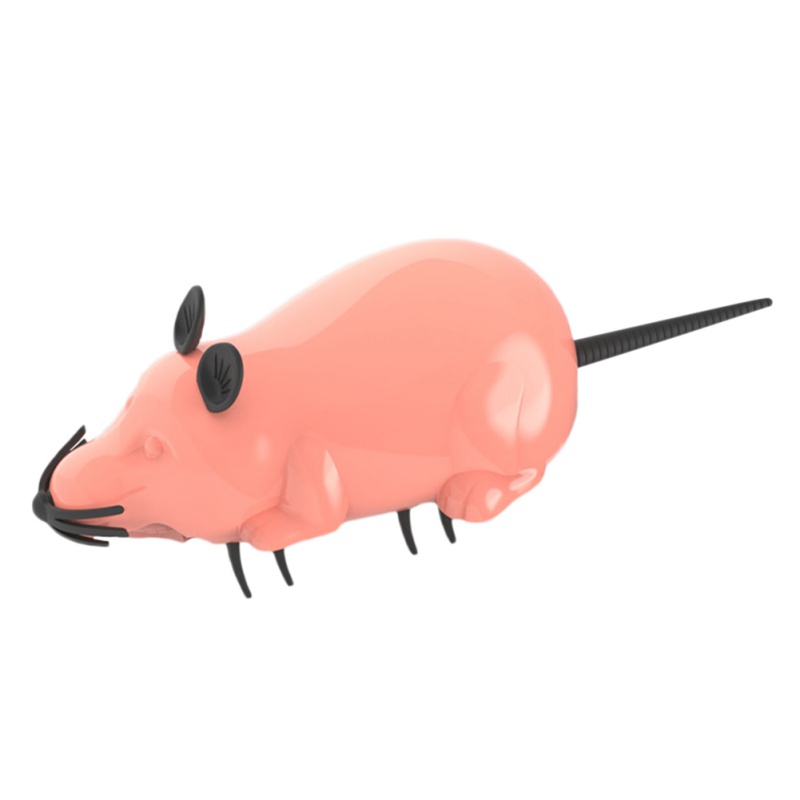 Cat Toys Rotating Electric Rat Mice Wireless Remote Multicolor Animal Interactive Control Mouse Toy: D