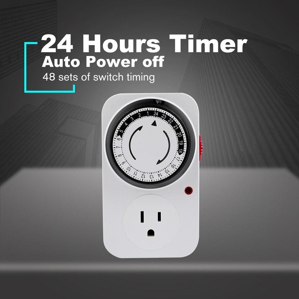 Eu/dk/us stik 24 timers programmerbar mekanisk timer ugentlig digital smart timing kontakt nedtælling automatisk sluk kontakt stik