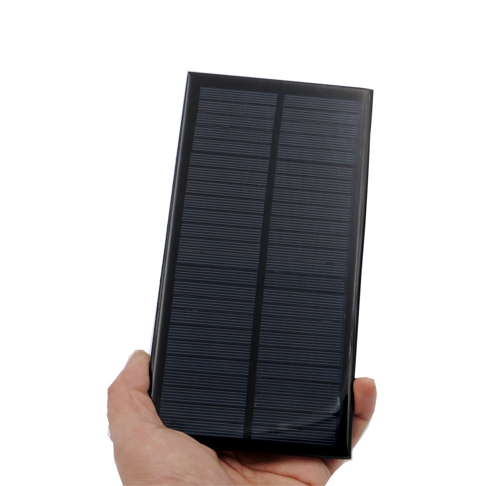 12v 208ma 2.5 watt 2.5w polypanel solcelle standard epoxy monokrystallinsk silicium diy batteri opladningsmodul solcelle legetøj