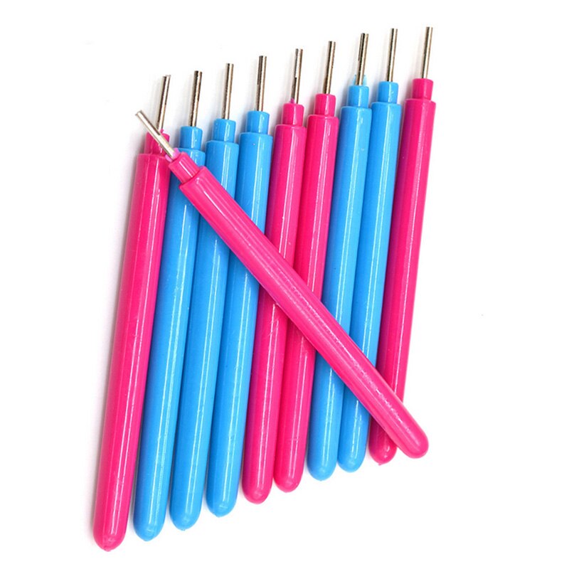 10 Pcs Quilling Paper Pen DIY Origami Scrapbooking Slotted Quilling Paper Craft Tools TP